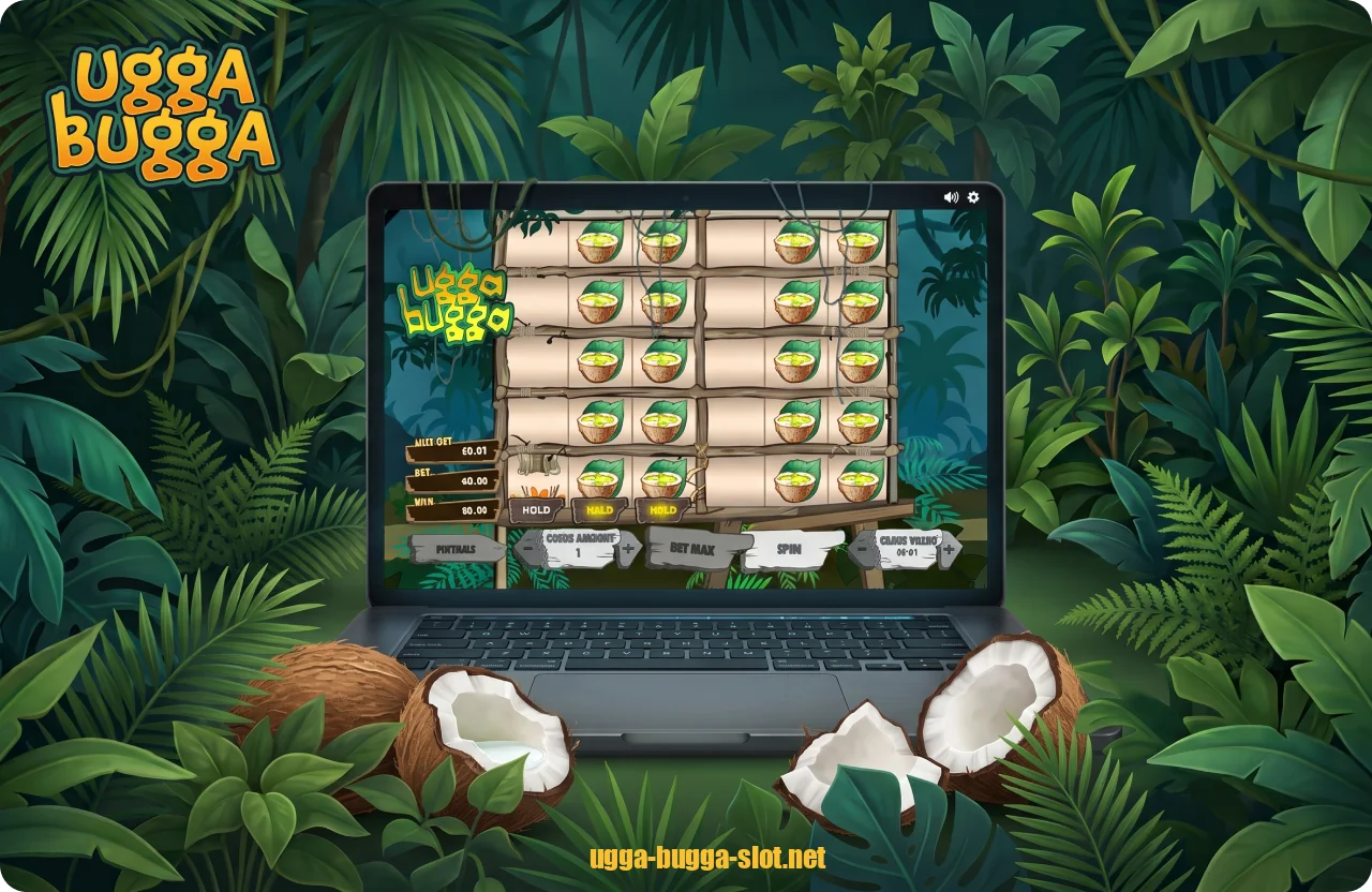 In Ugga Bugga, the Multi-spin system has two stages, each with a set order and with player decisions that directly affect the final result